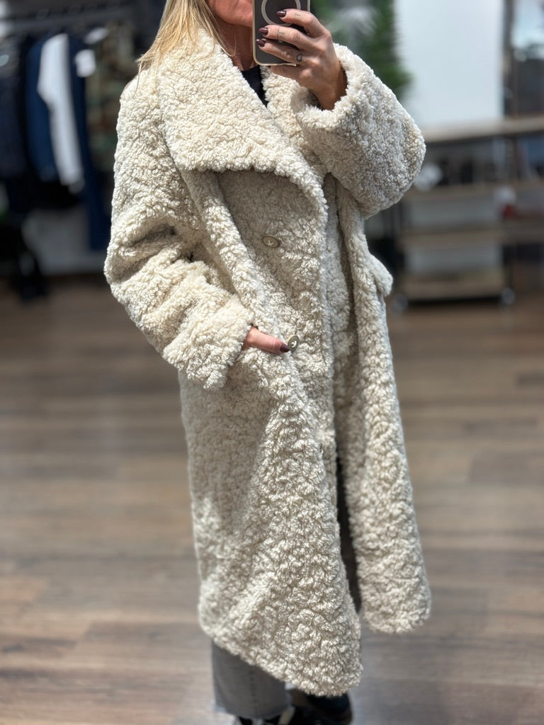 Cappotto in ecopelo