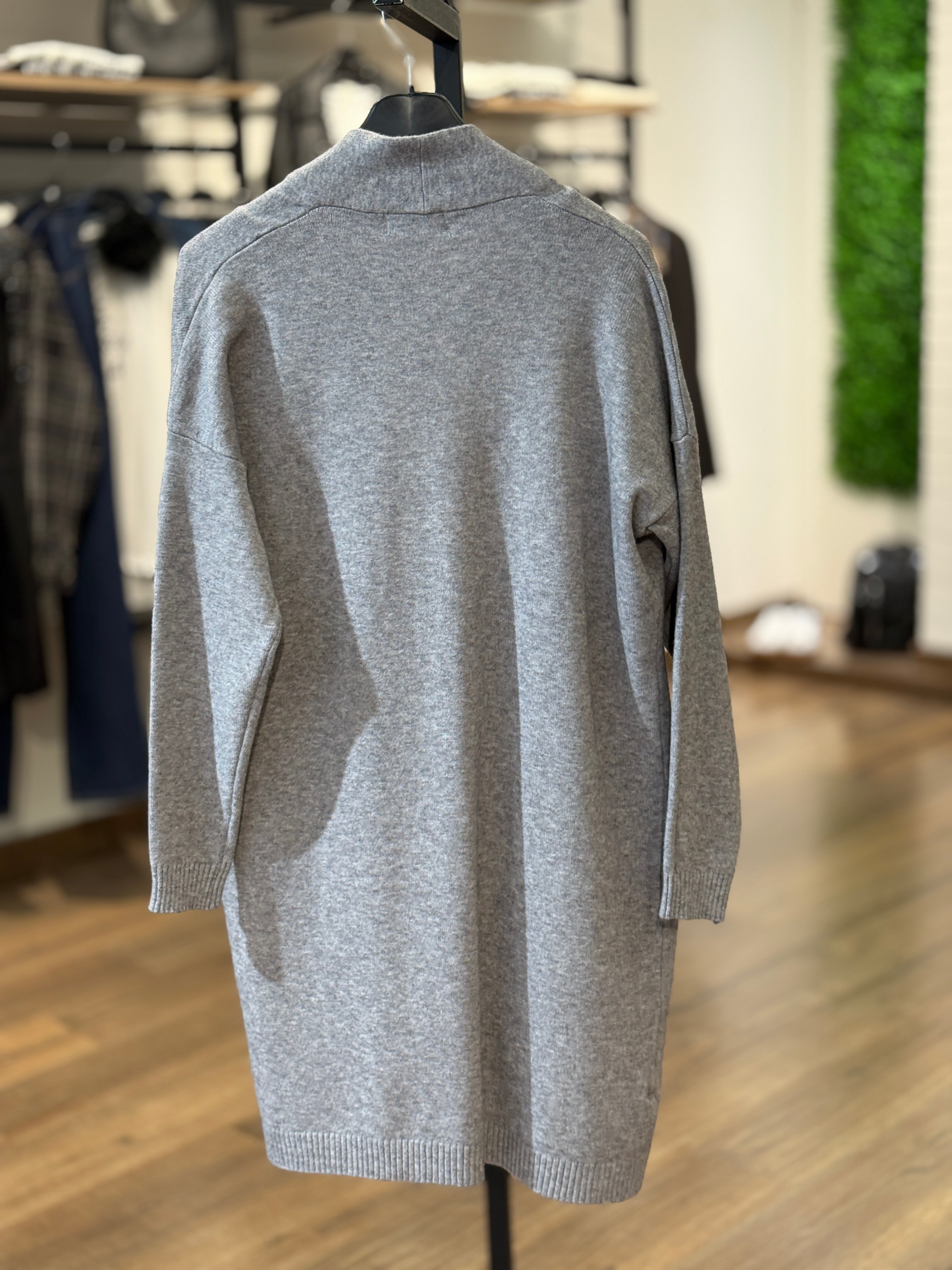 Cardigan lungo con tasche