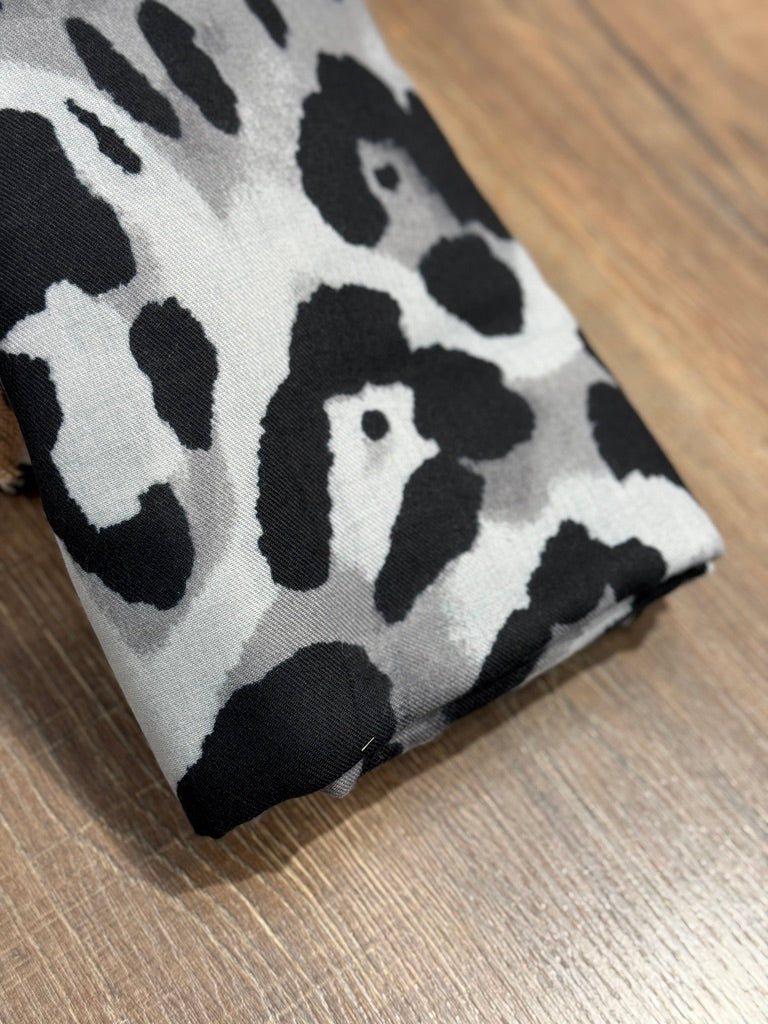 Sciarpa medio peso fantasia leopard