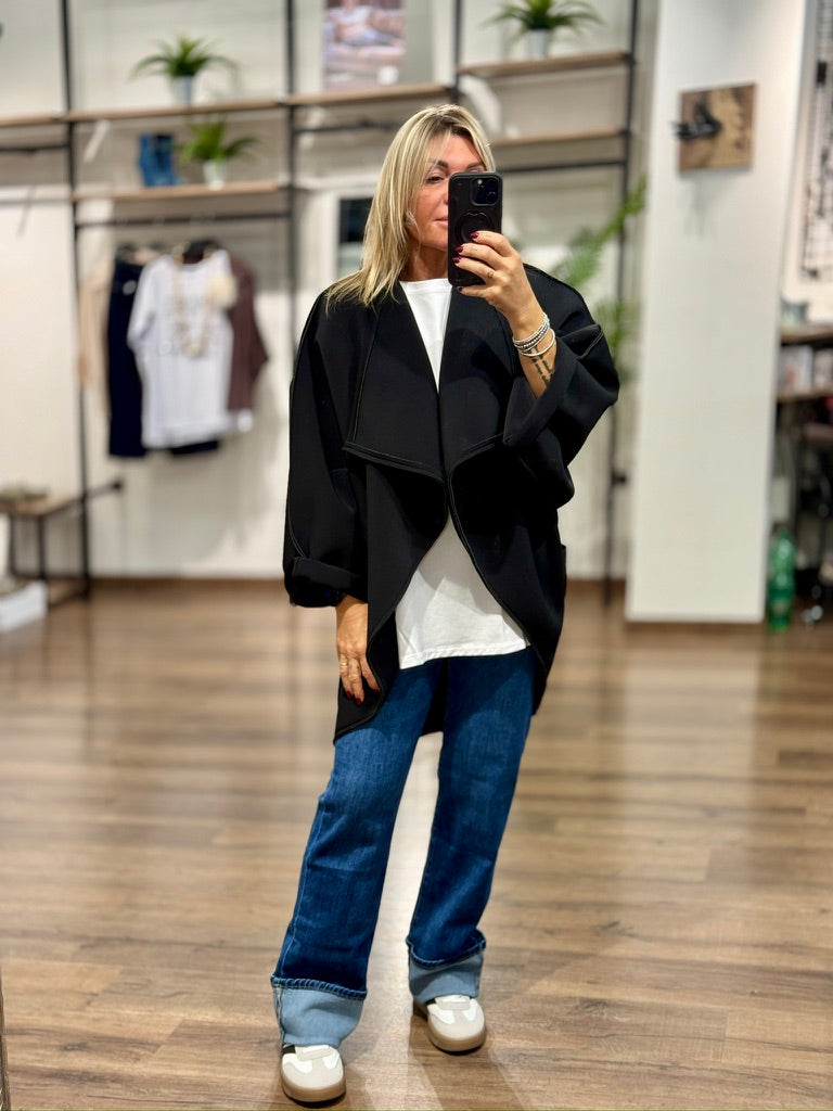Cappotto tessuto tecnico
