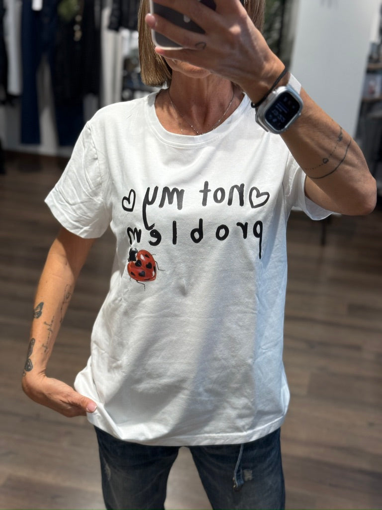 Tshirt stampa coccinella