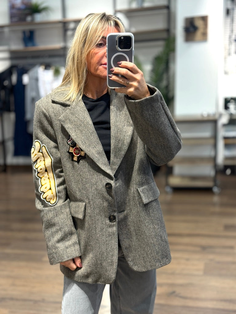 Blazer lisca di pesce