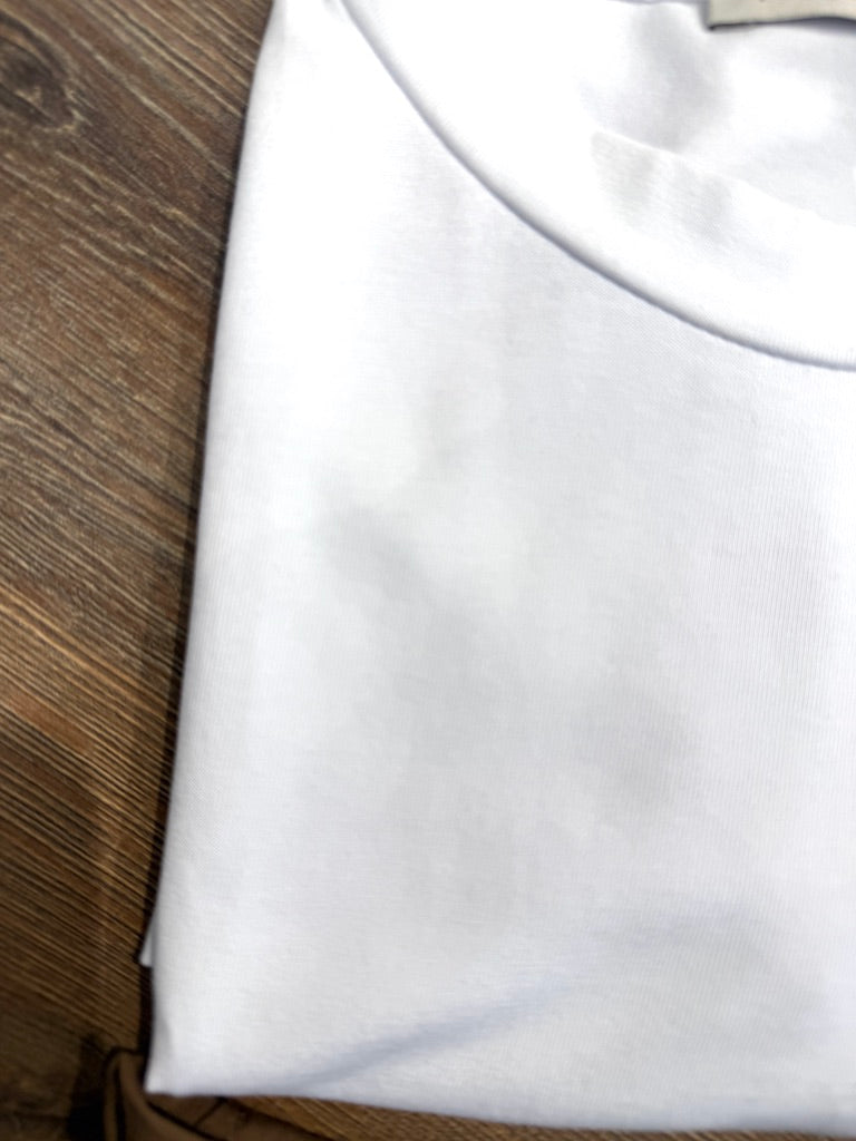 T-shirt basica a girocollo