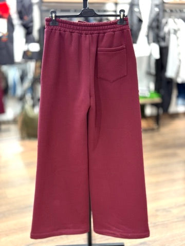 Pantalone in felpa con bottone