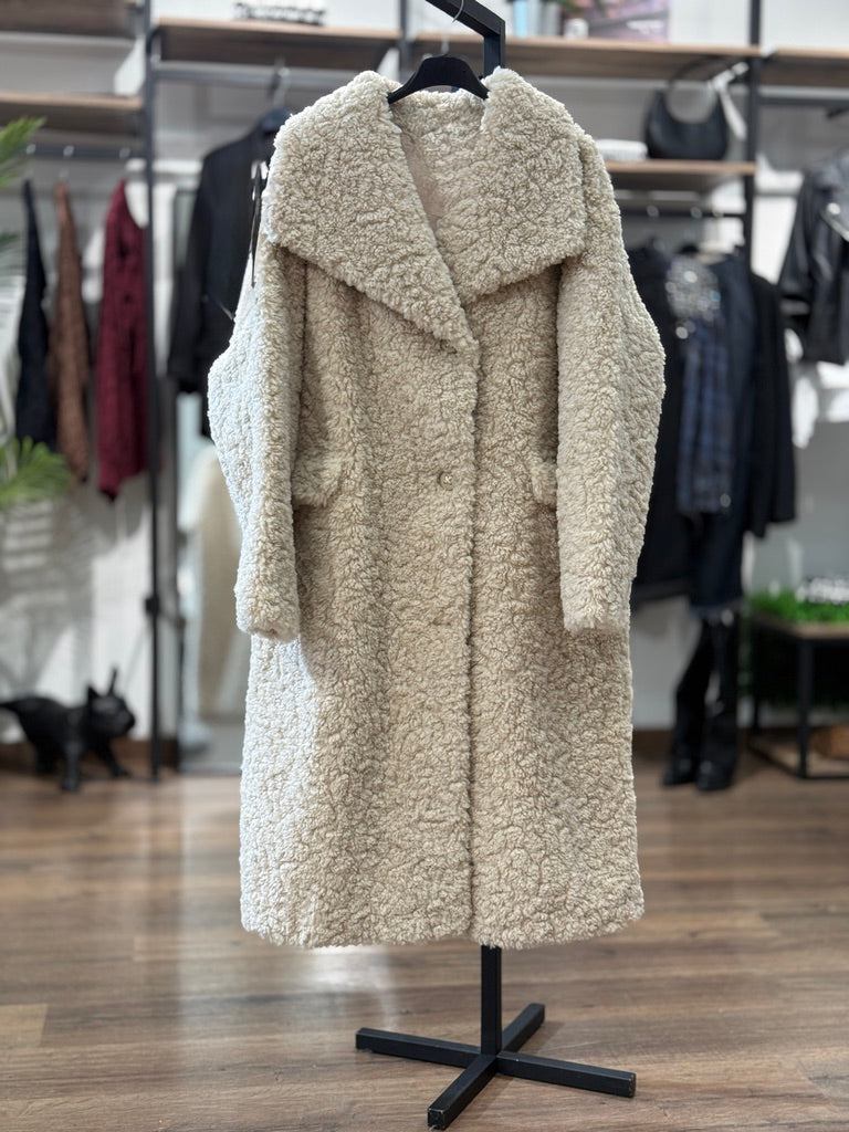 Cappotto in ecopelo