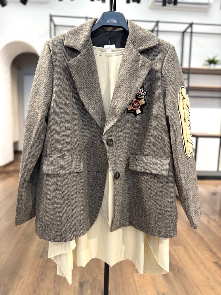 Blazer lisca di pesce