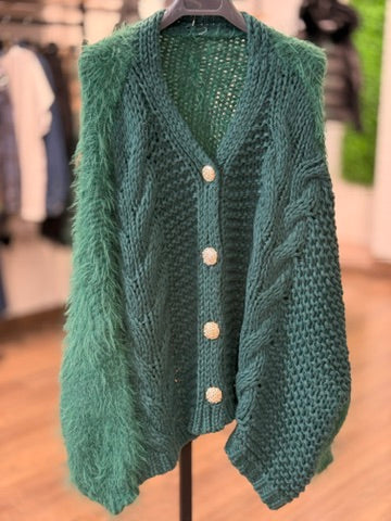 Cardigan Ornella peloso