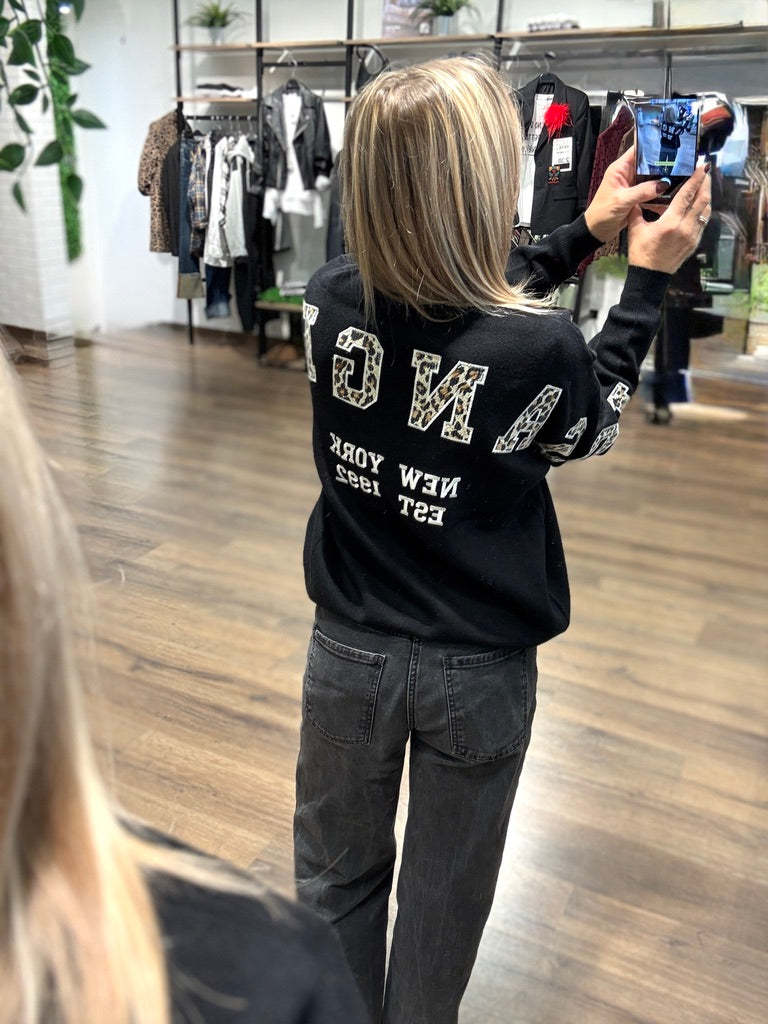 Maglia con inserto dietro LOSANGELES