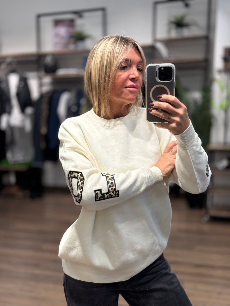 Maglia con inserto dietro LOSANGELES