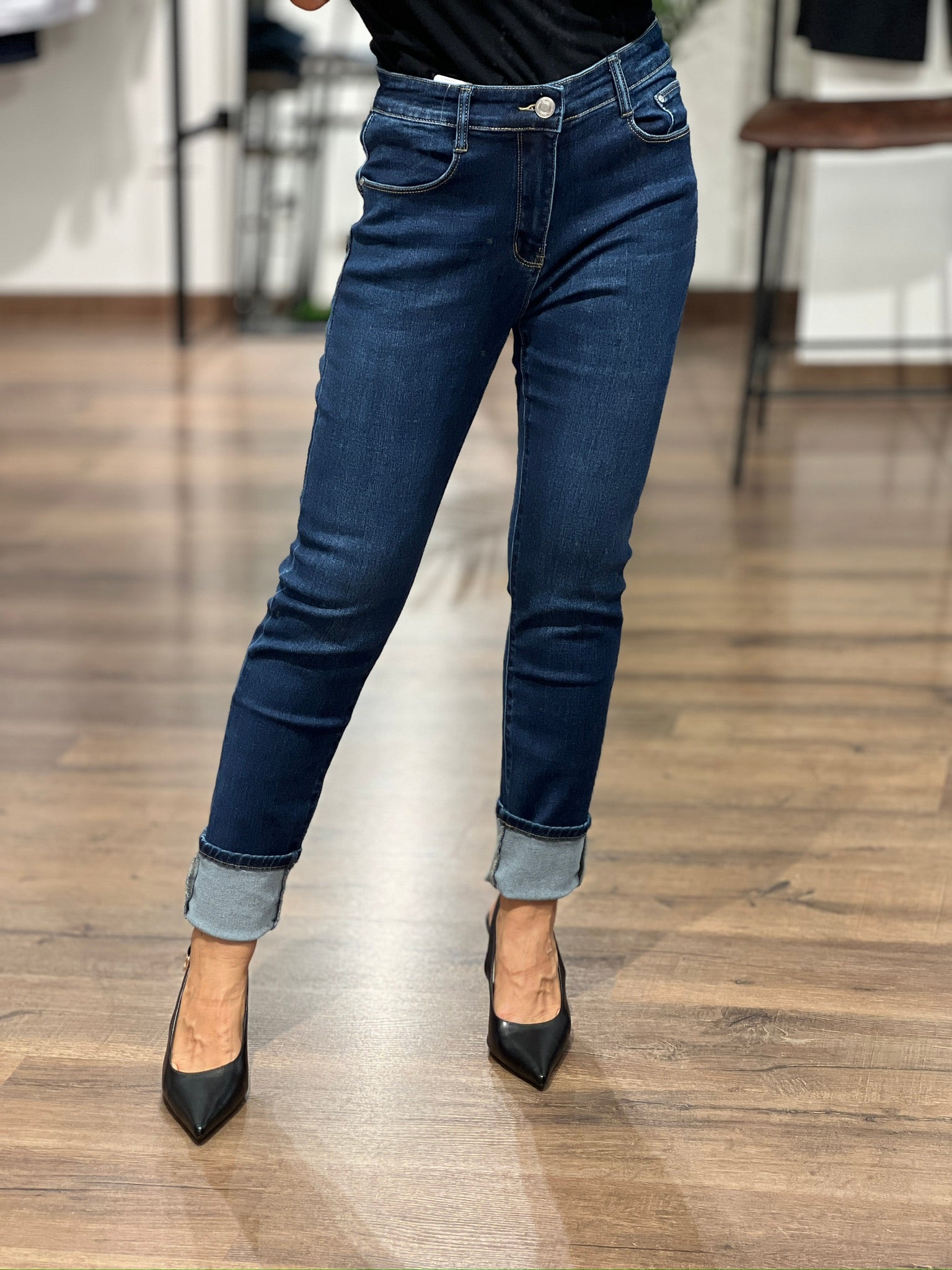 Jeans shinny push up