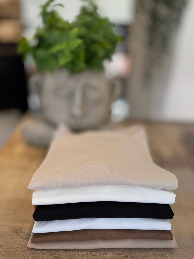 T-shirt basica a girocollo