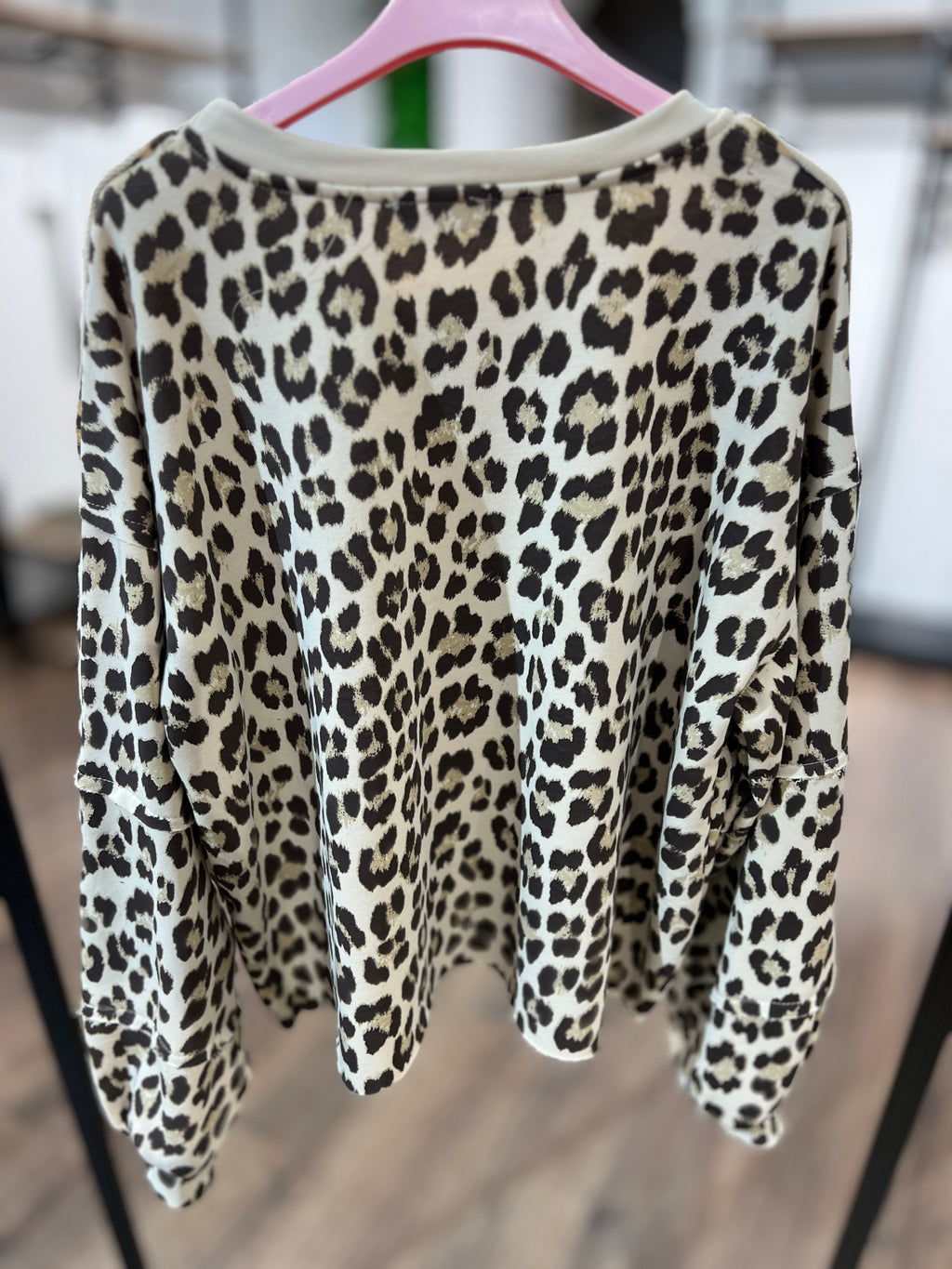 Felpa con fantasia animalier