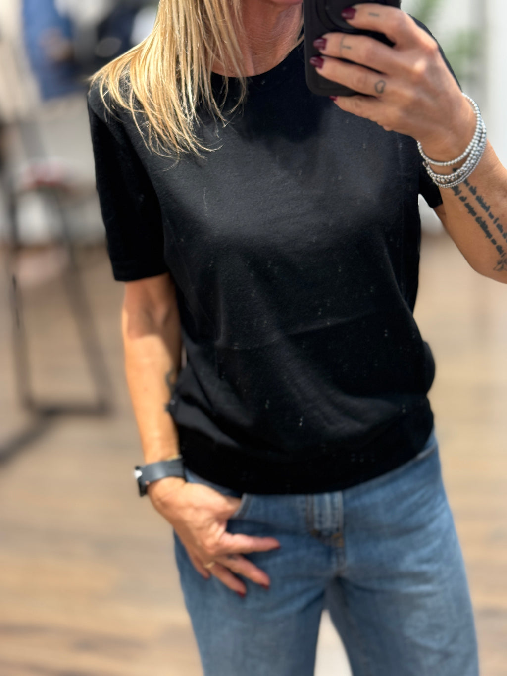 Maglia girocollo manica corta