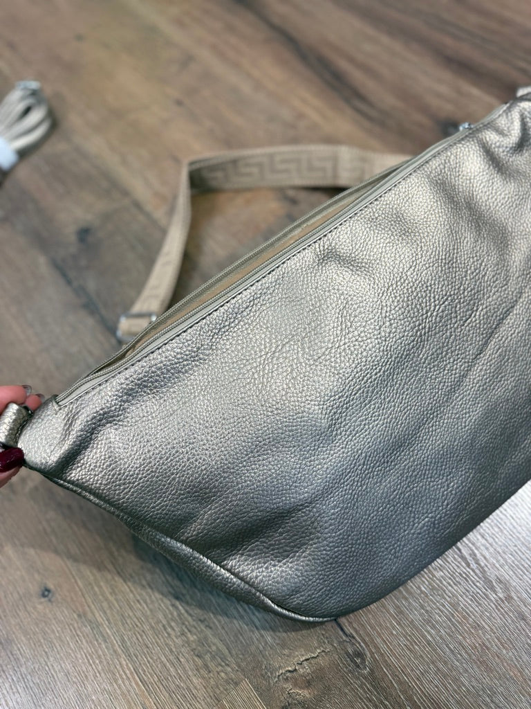 Marsupio grande con doppia zip