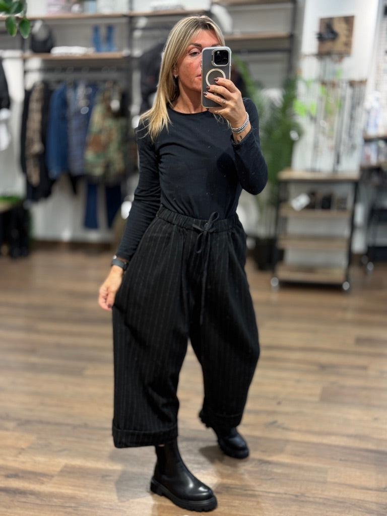 Pantalone gaucho palazzo