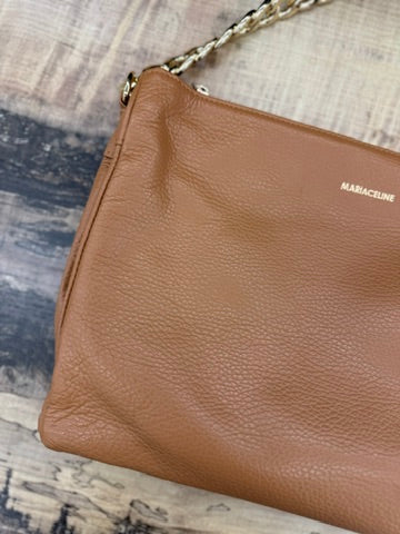 Borsa con tracolla e catena oro