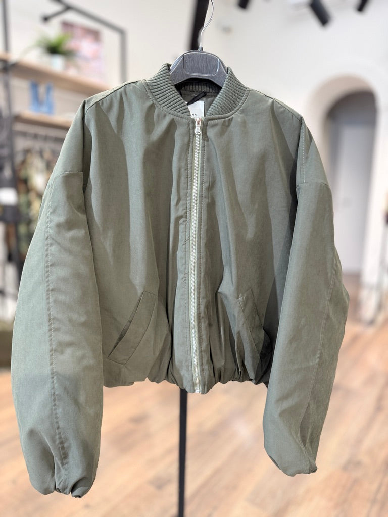 Bomber imbottito  con zip