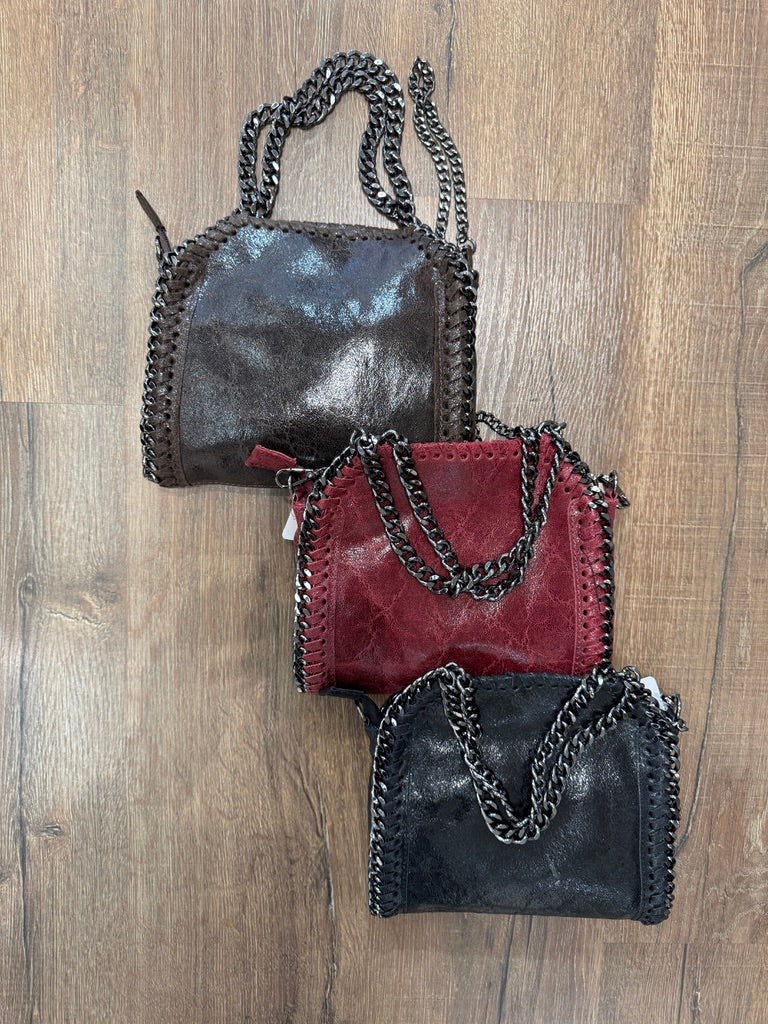 Mini bag con catene