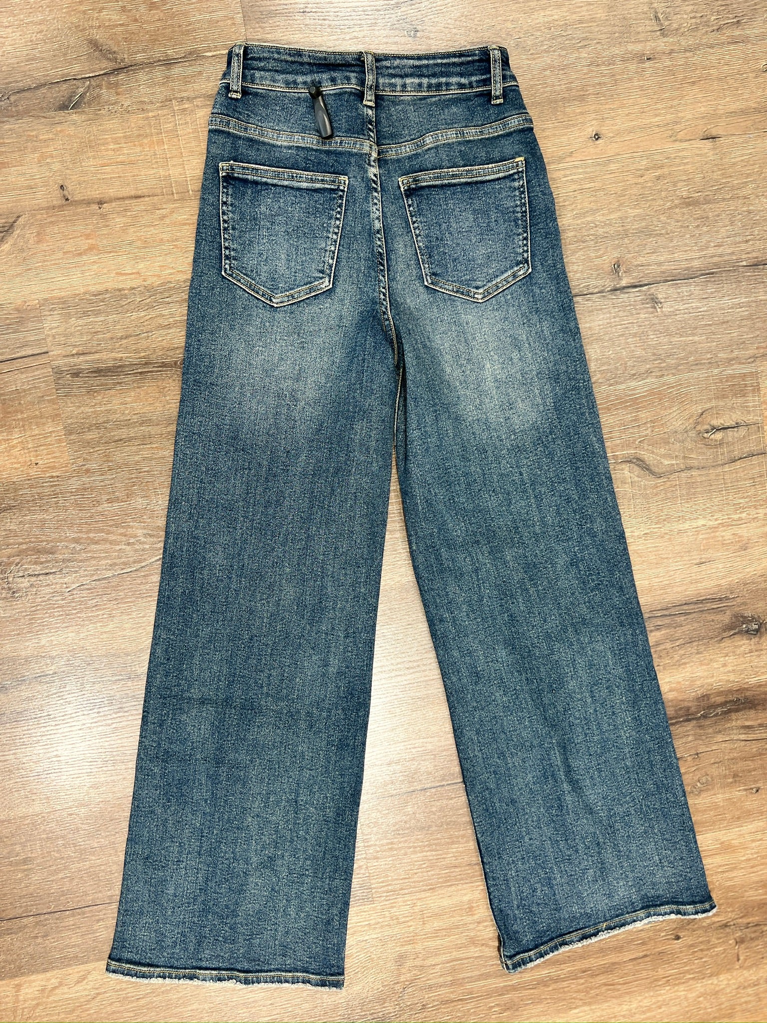 Jeans a palazzo slavato