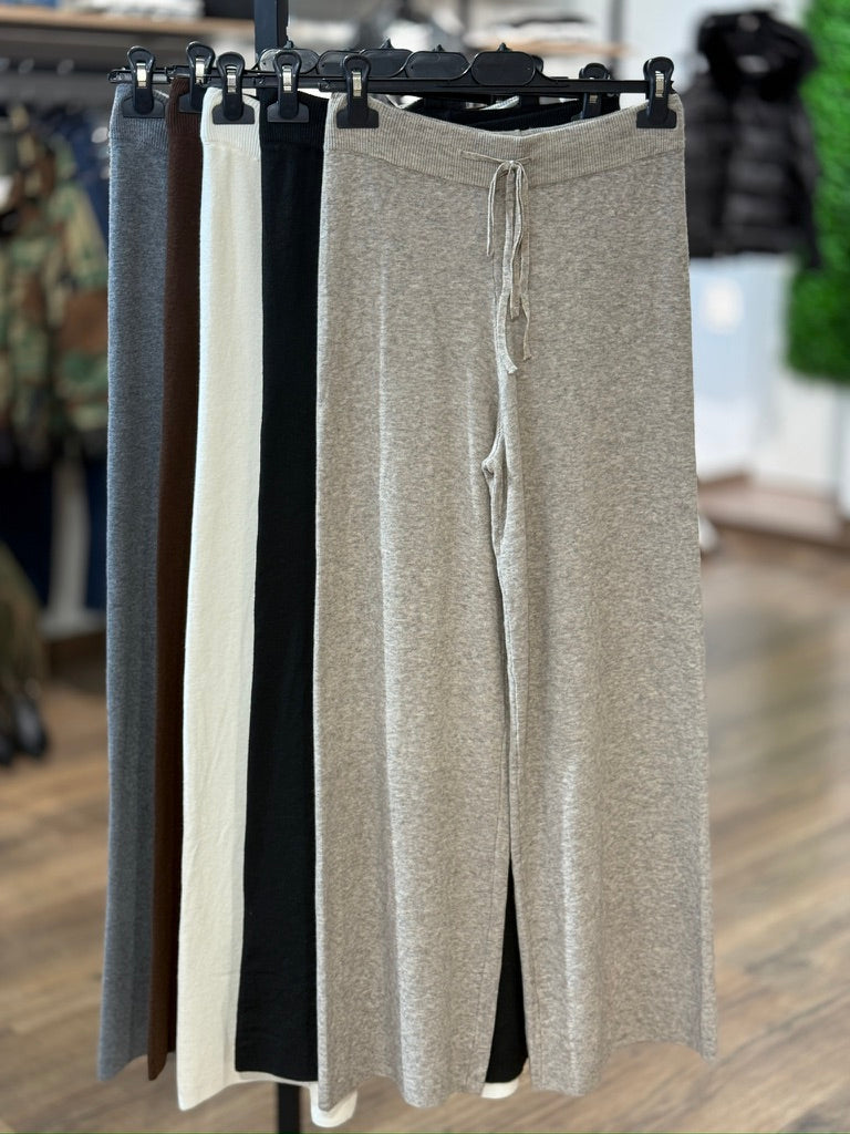 Pantalone calda viscosa con laccio