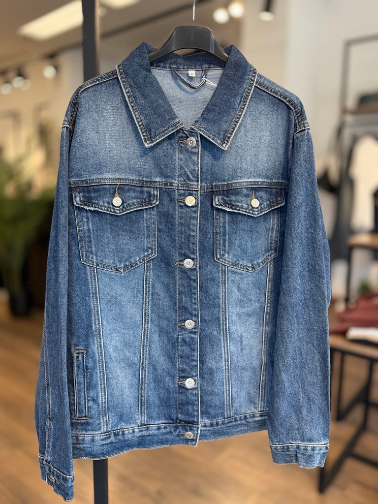 Giacca in Denim over