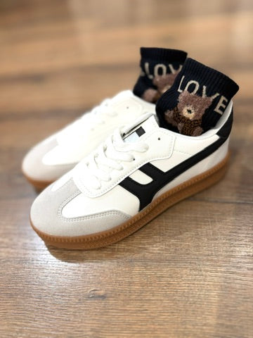 Sneakers inserti neri