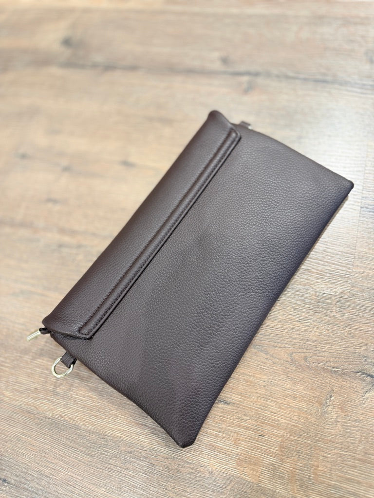 Pochette con chiusura a scomparsa