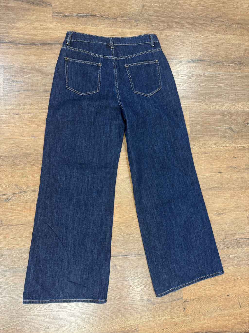Jeans a palazzo denim scuro