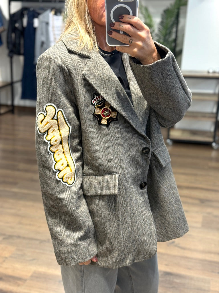 Blazer lisca di pesce