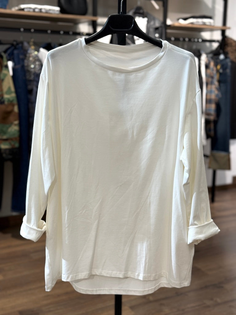 T-shirt morbida manica lunga