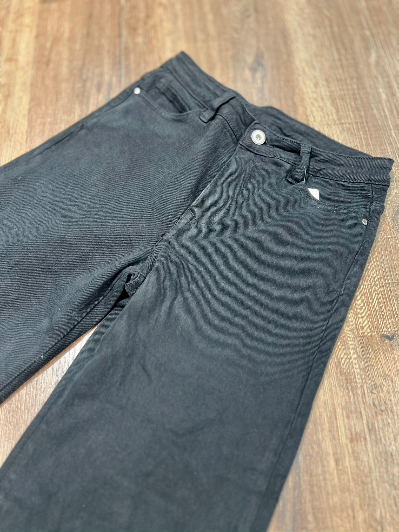 Jeans a palazzo nero