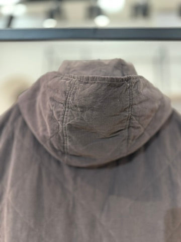 Gilet primo peso con cappuccio