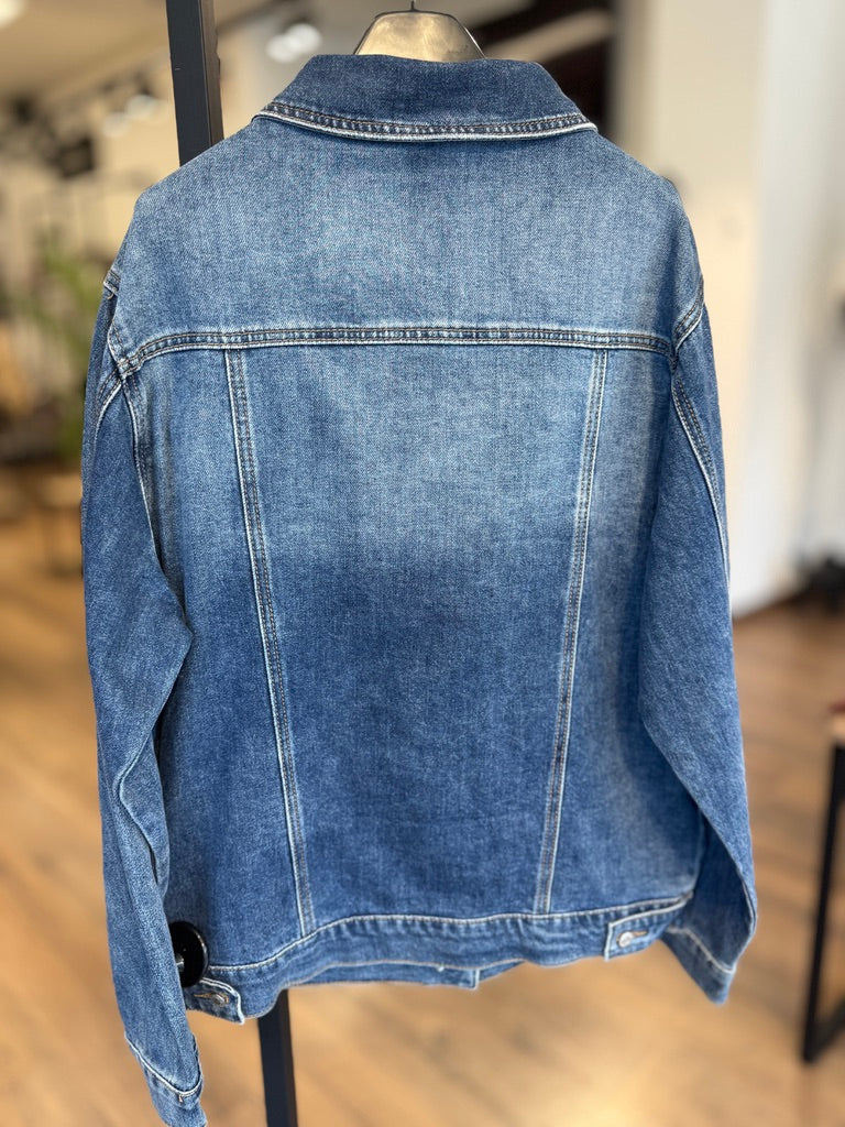 Giacca in Denim over