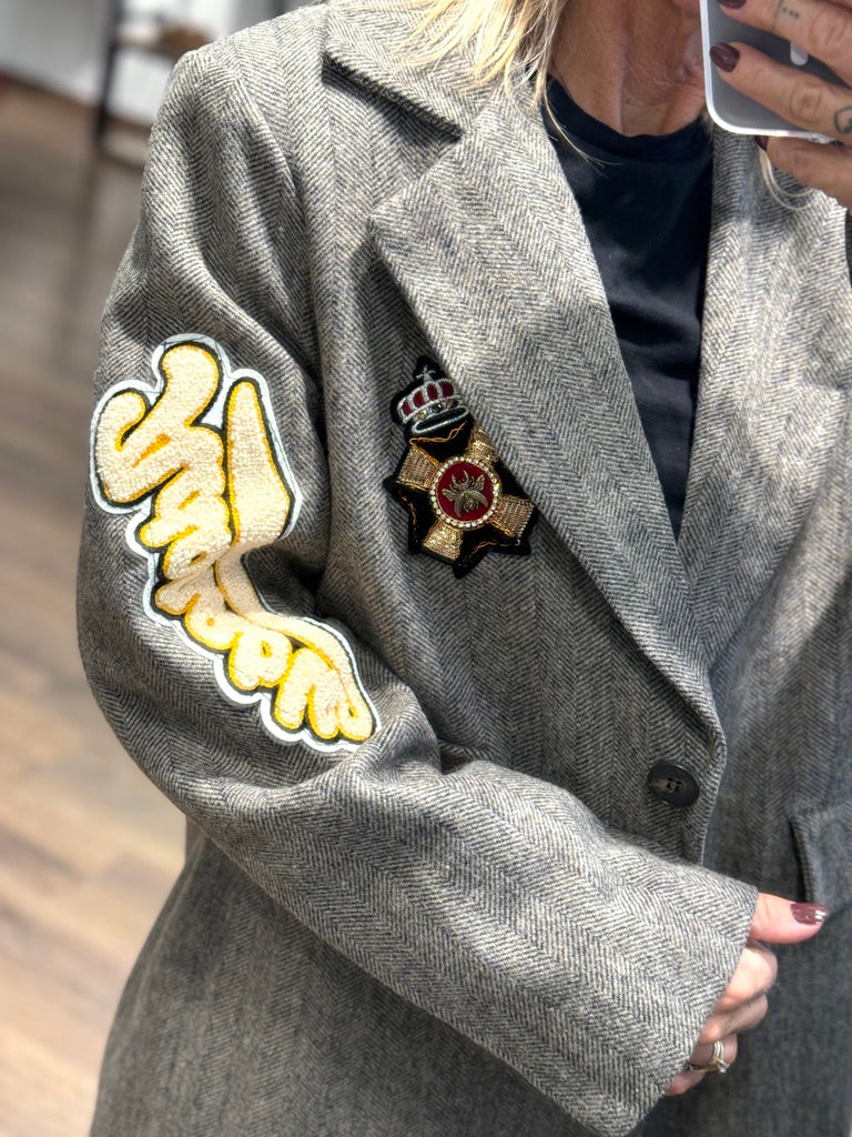 Blazer lisca di pesce