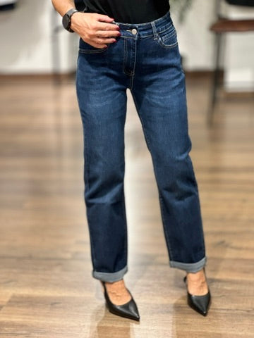 Jeans denim mom fit