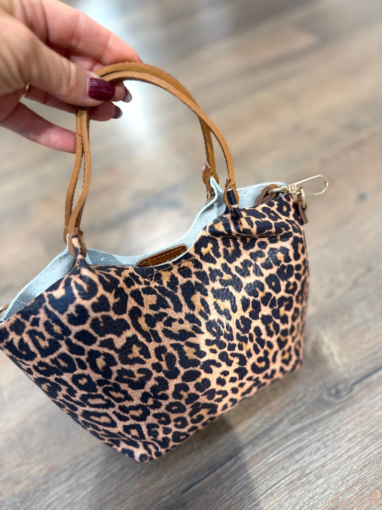 Mini borsa in pelle