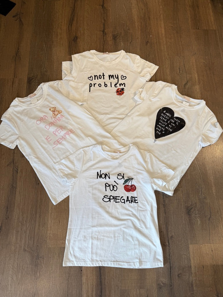 Tshirt stampa coccinella