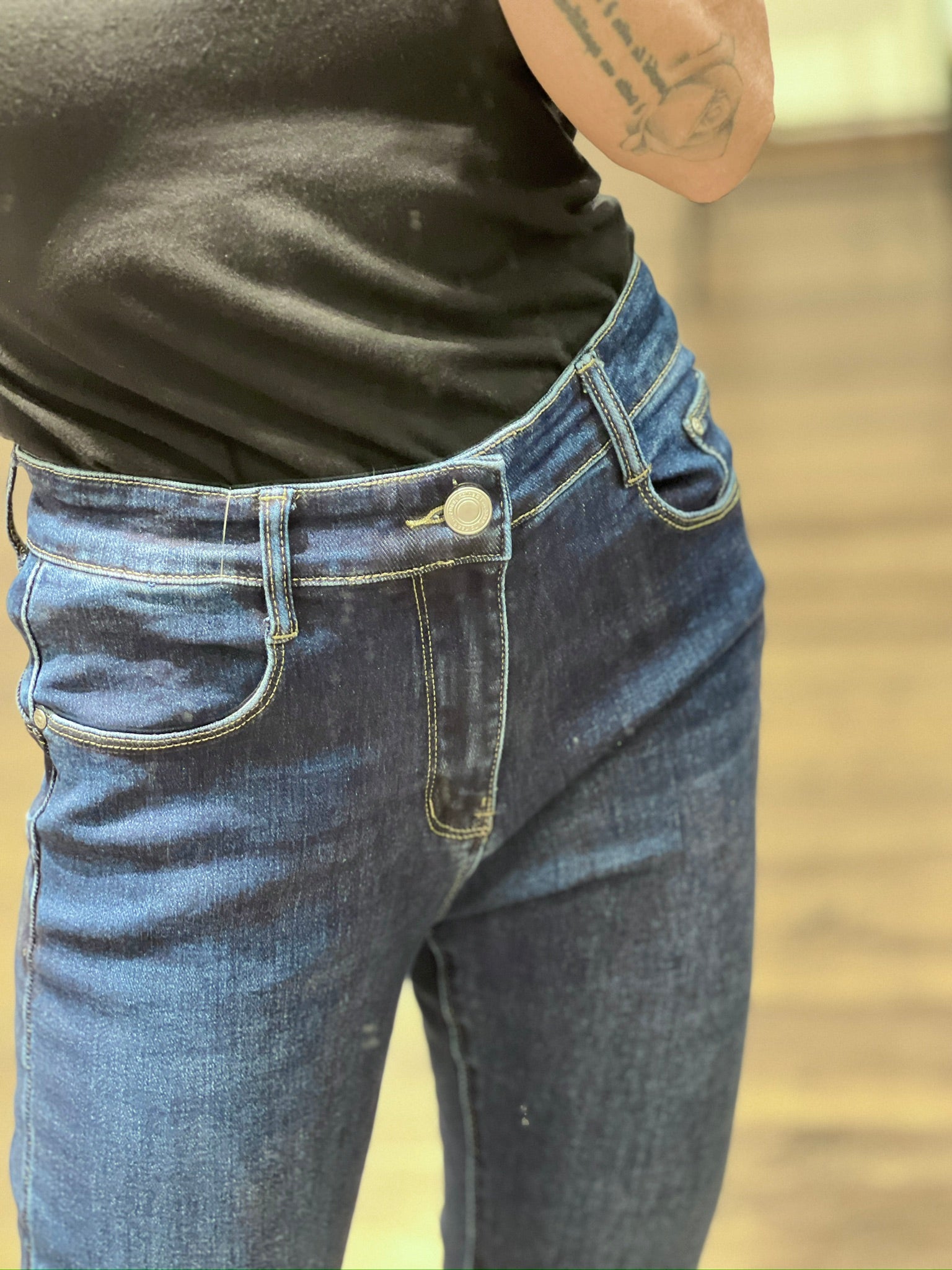 Jeans shinny push up