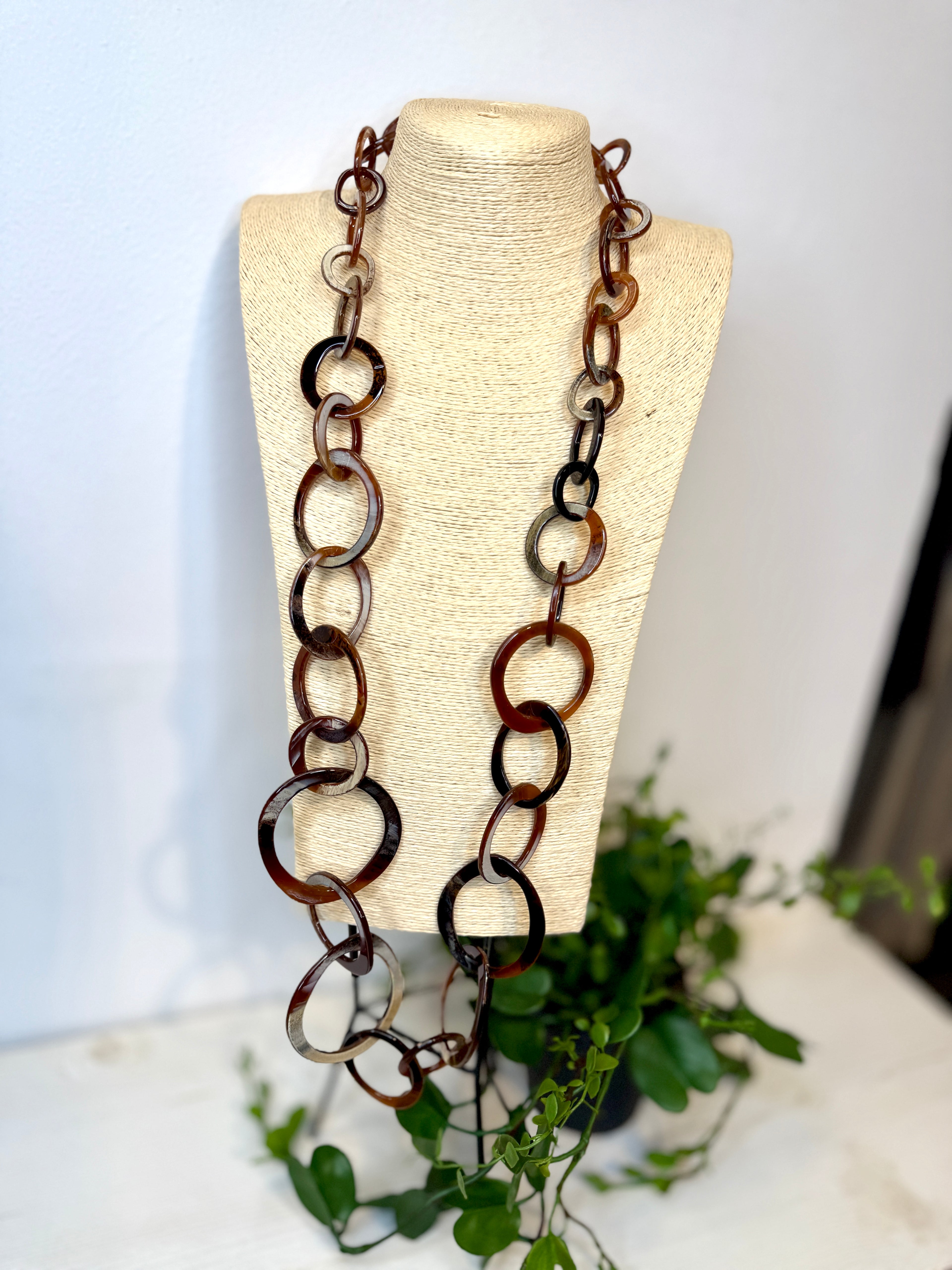 Collana con anelli