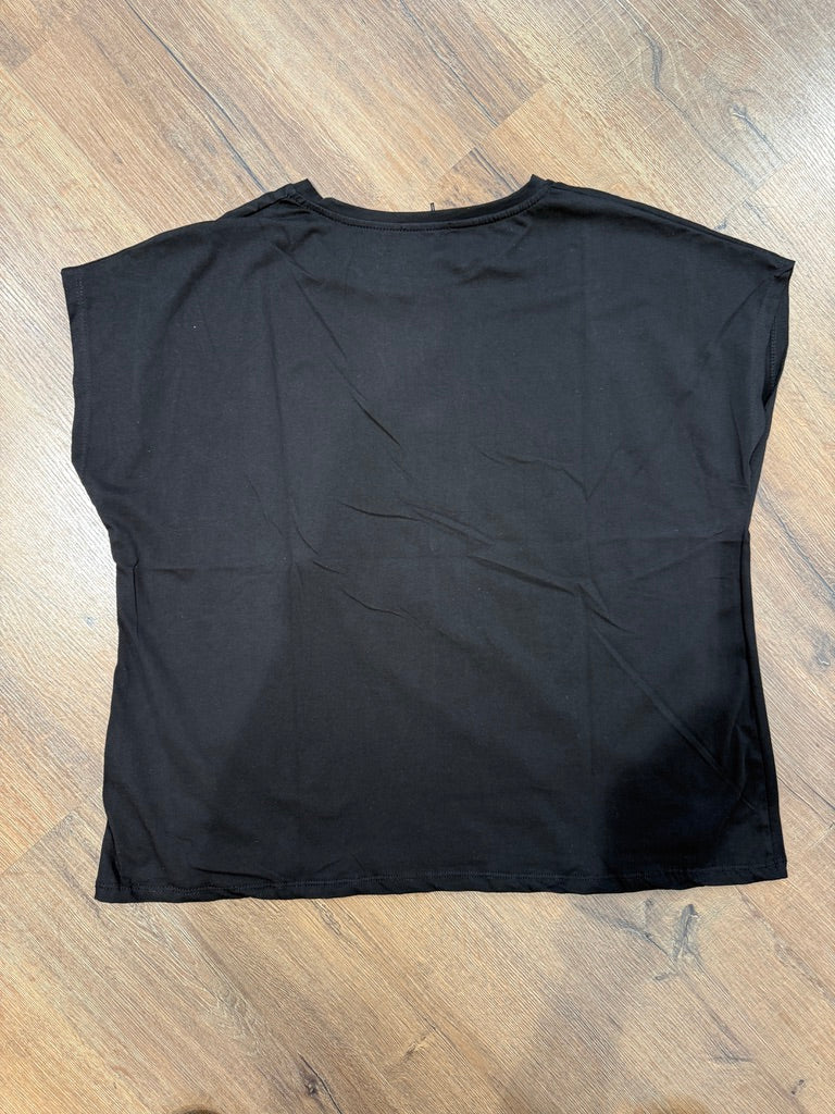 T-shirt con scritta " A volte non mi interessa..."