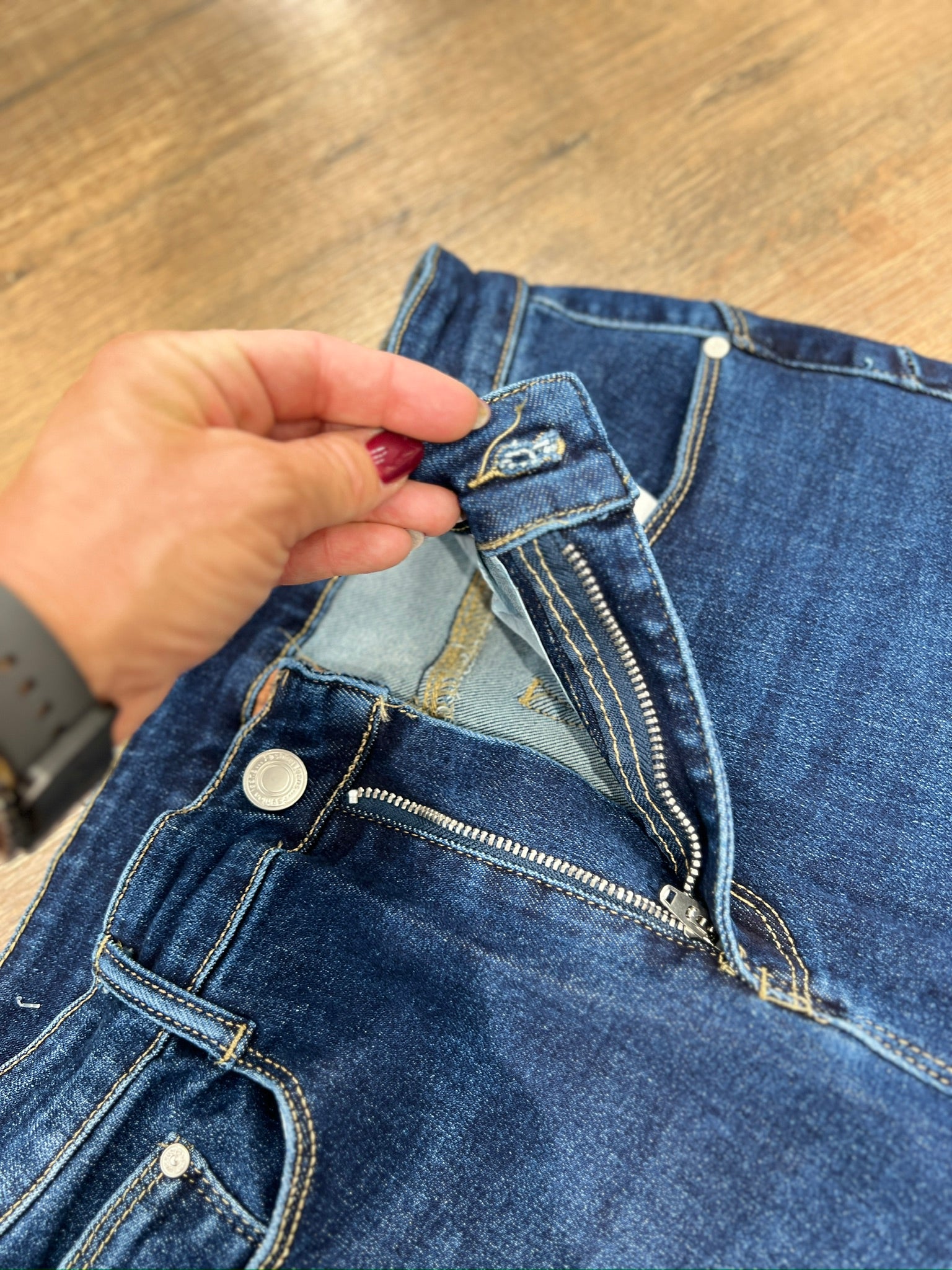 Jeans shinny push up