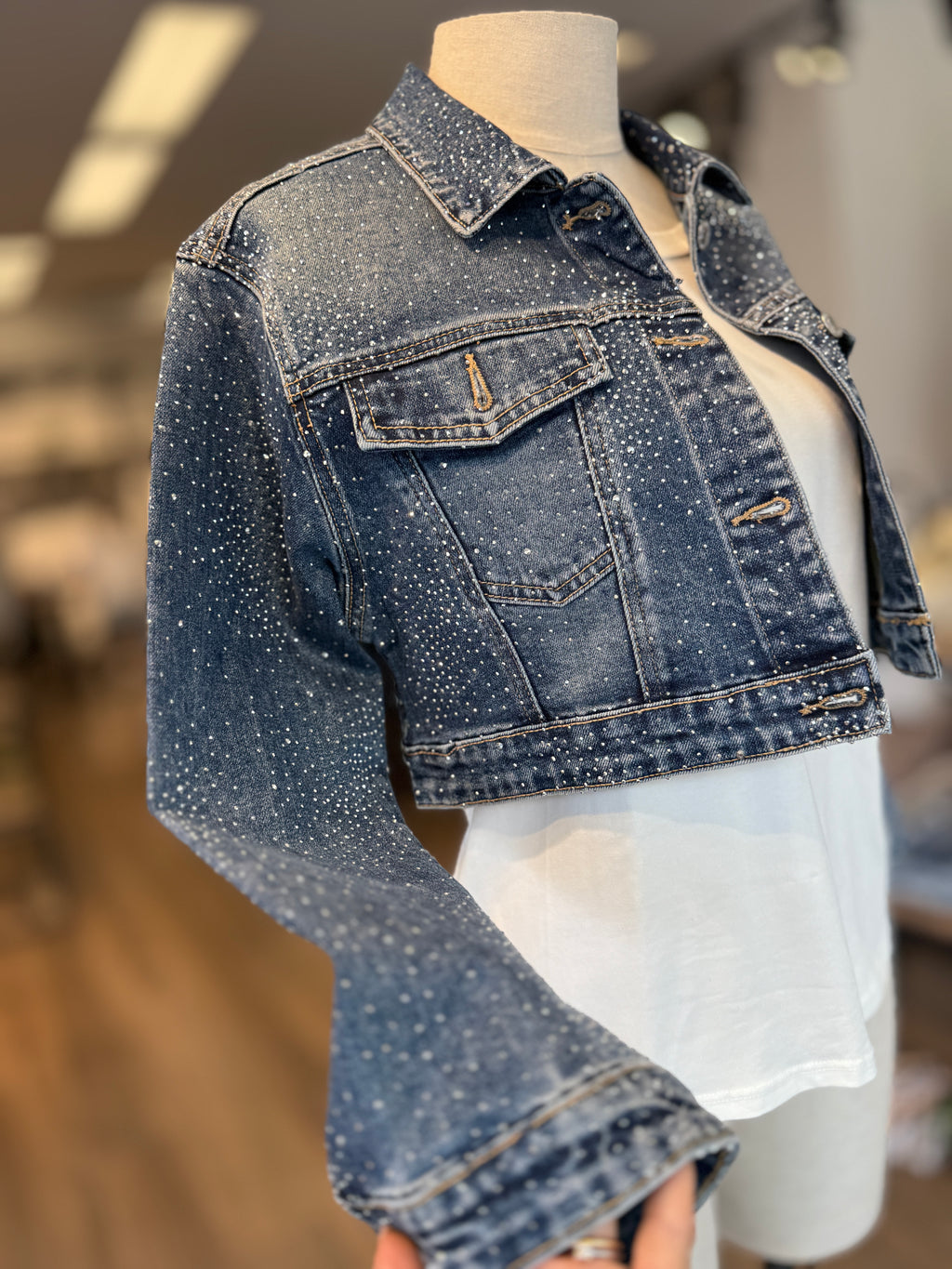 Giubbo in  Jeans corto