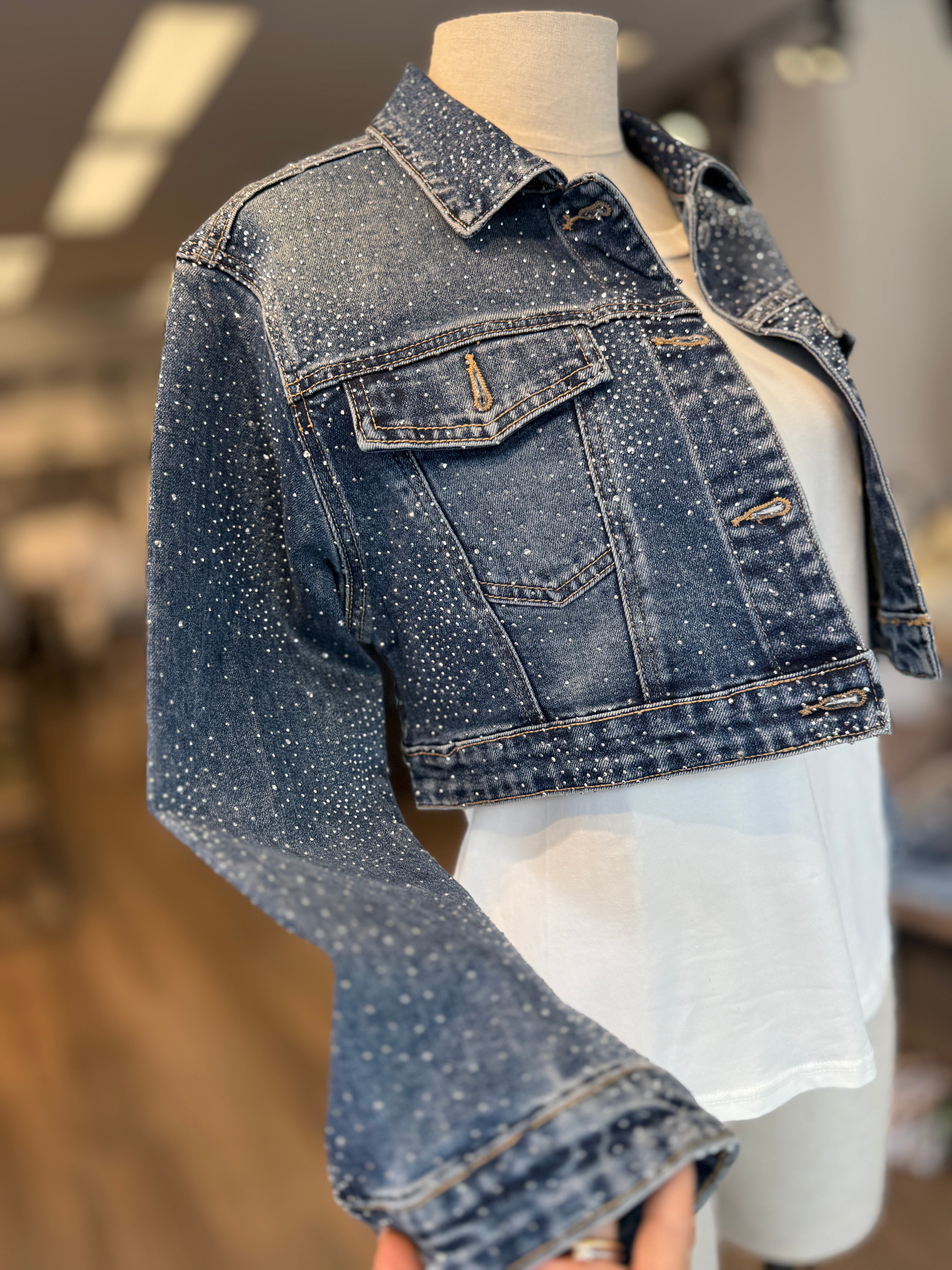 Giubbo in  Jeans corto
