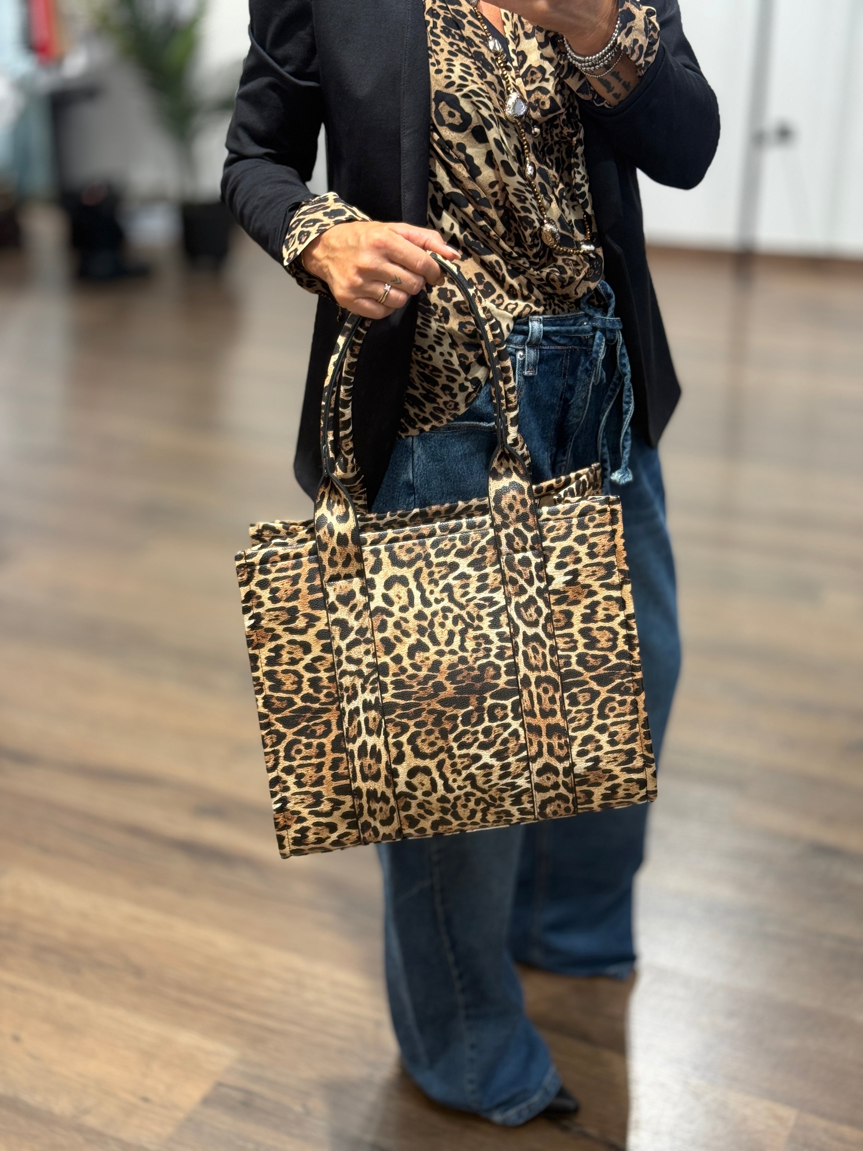 Shopping bag  leopardata