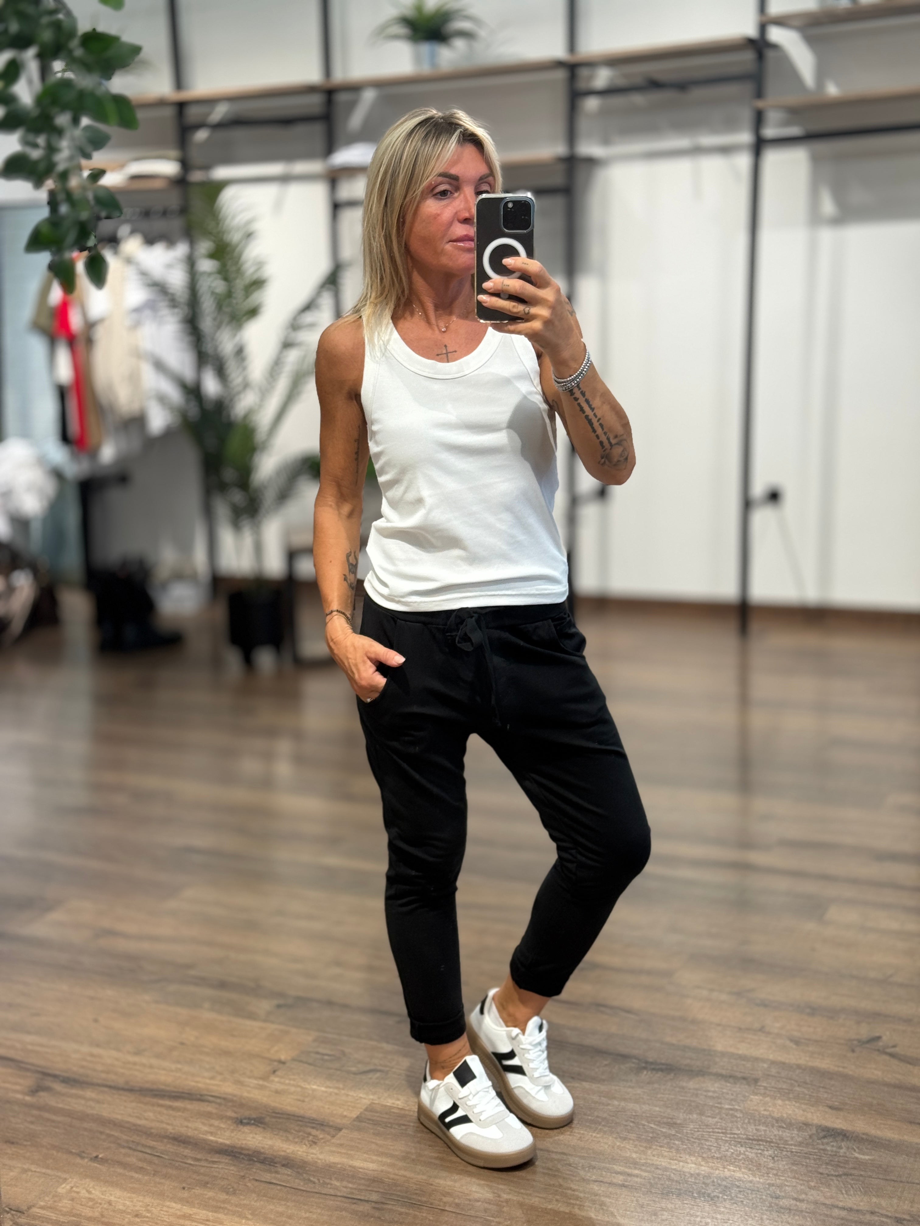 Pantalone in felpa