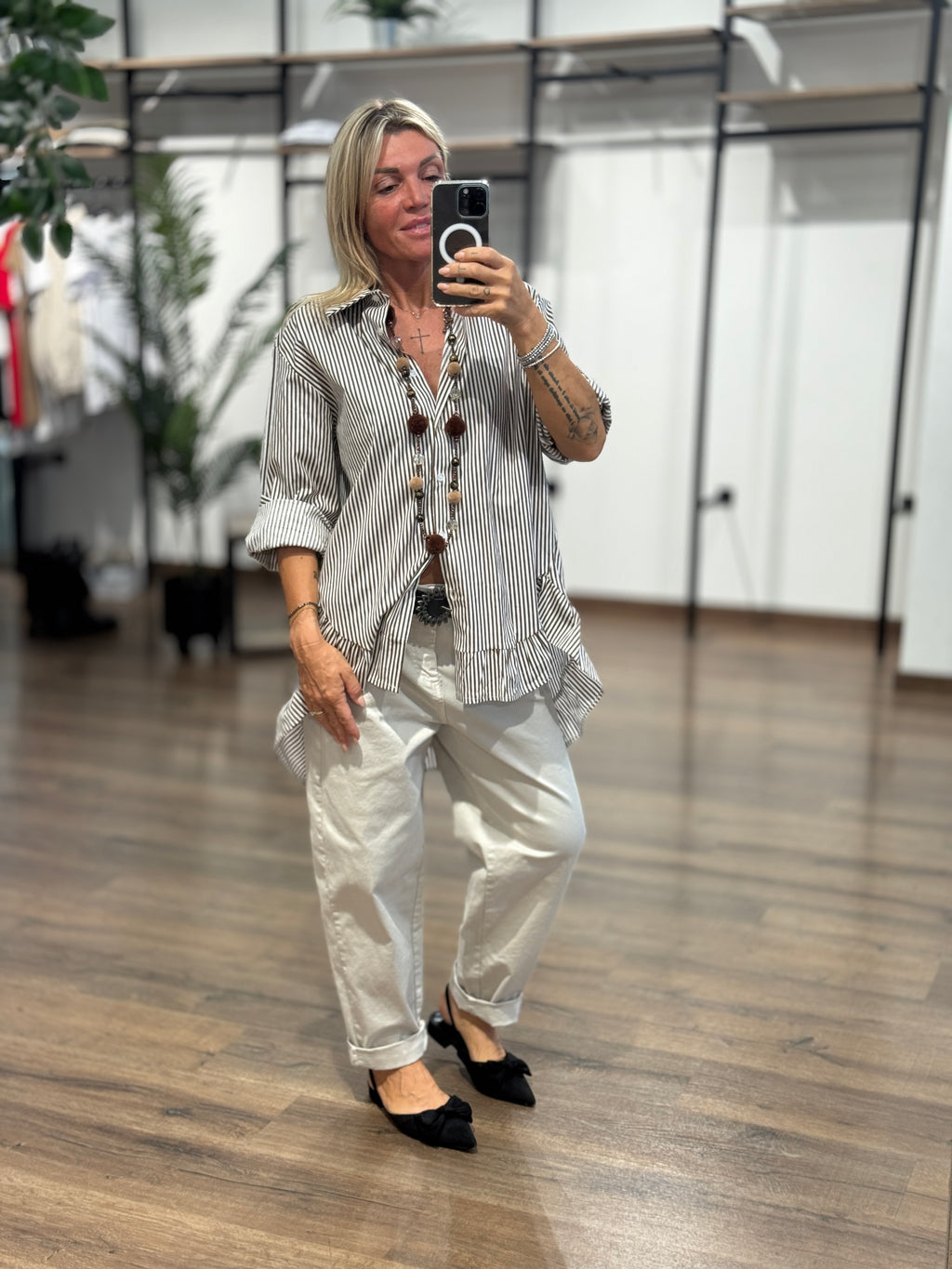 Pantalone con cintura