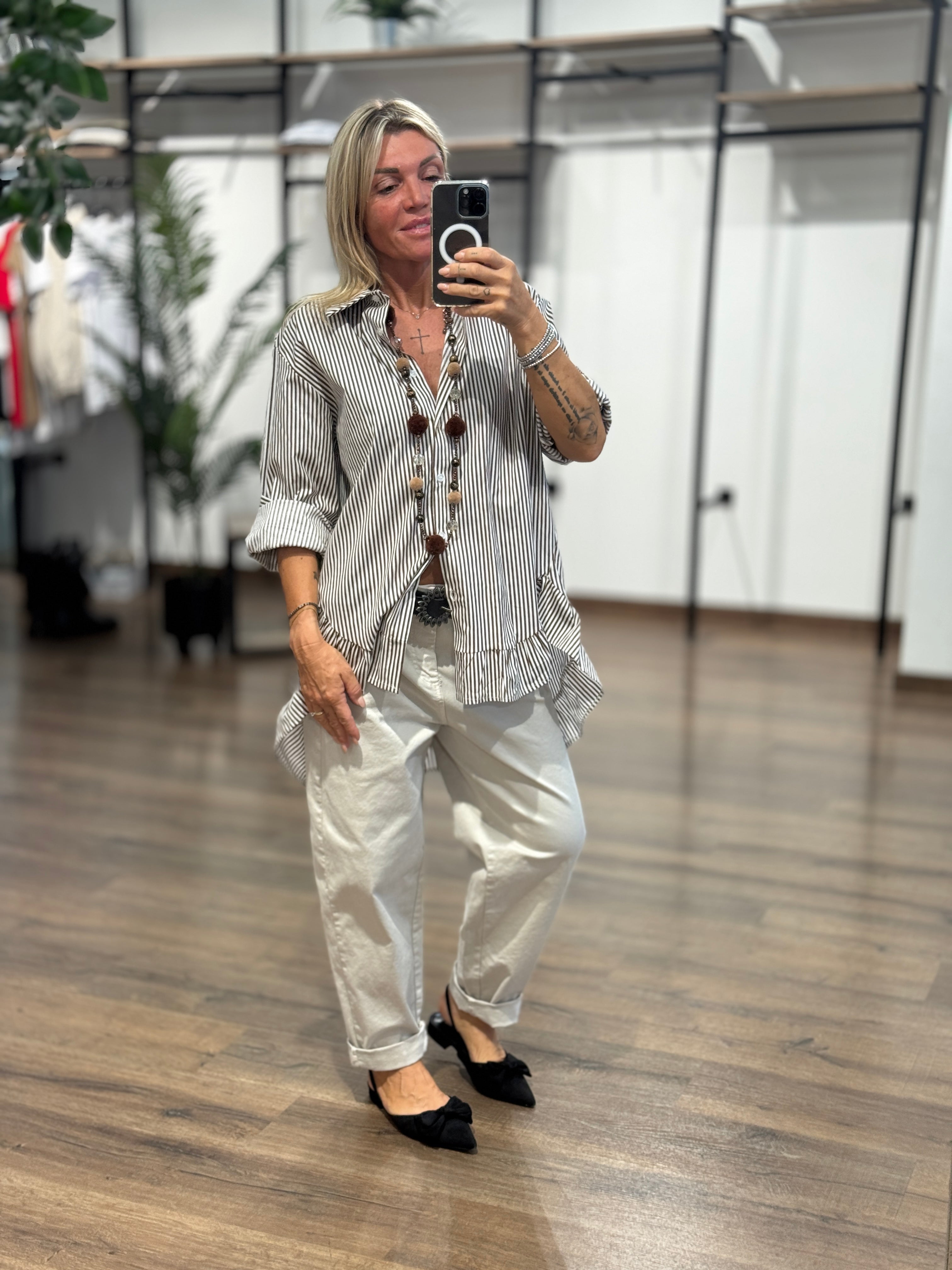 Pantalone con cintura