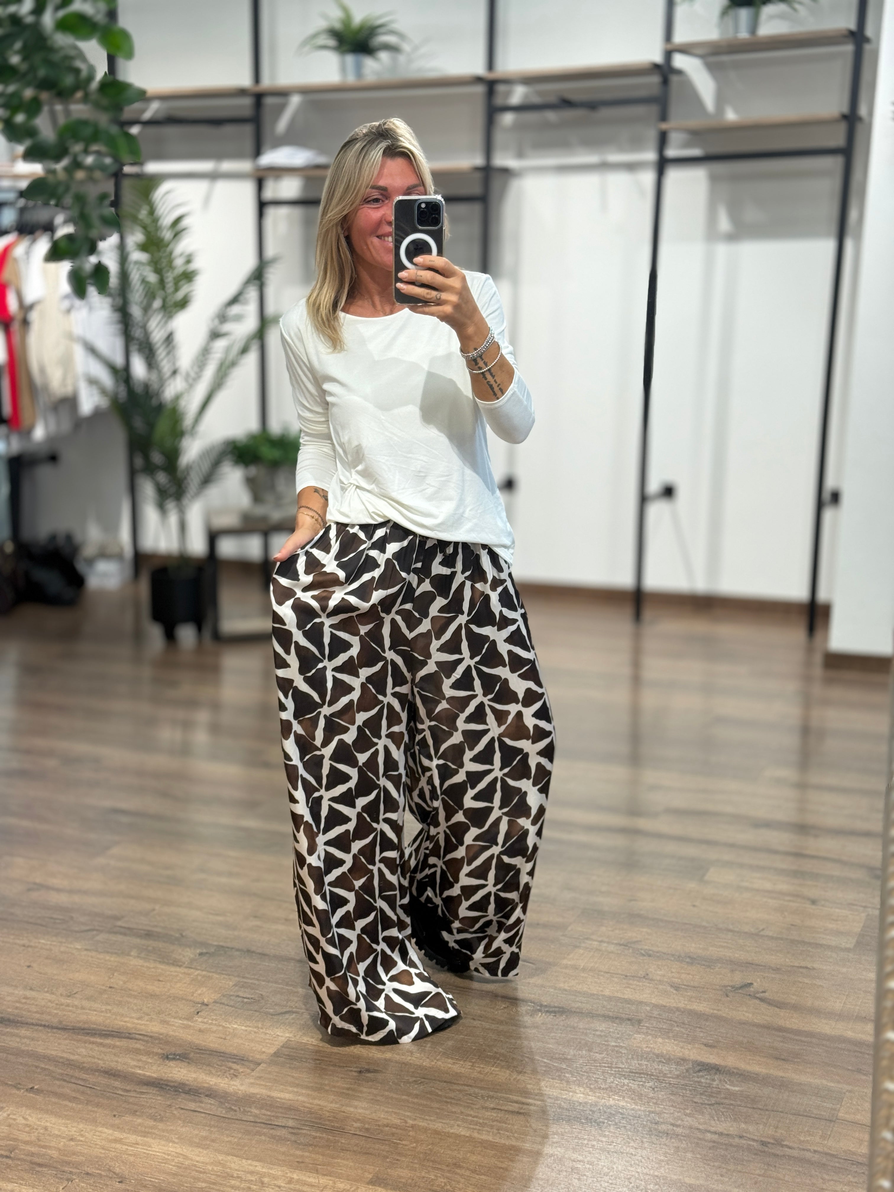 Maglia con drappeggio