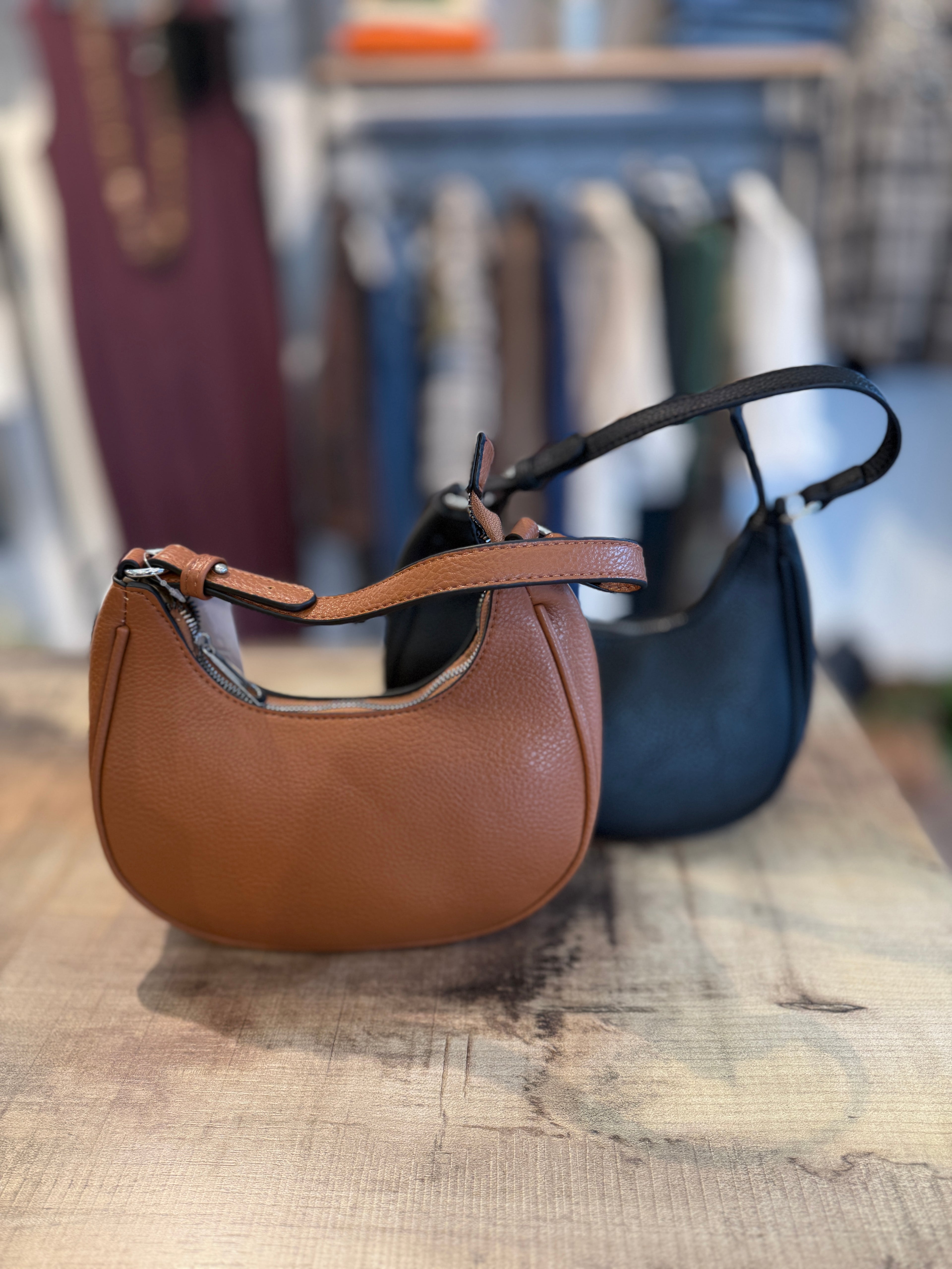 Mini bag a mezzaluna